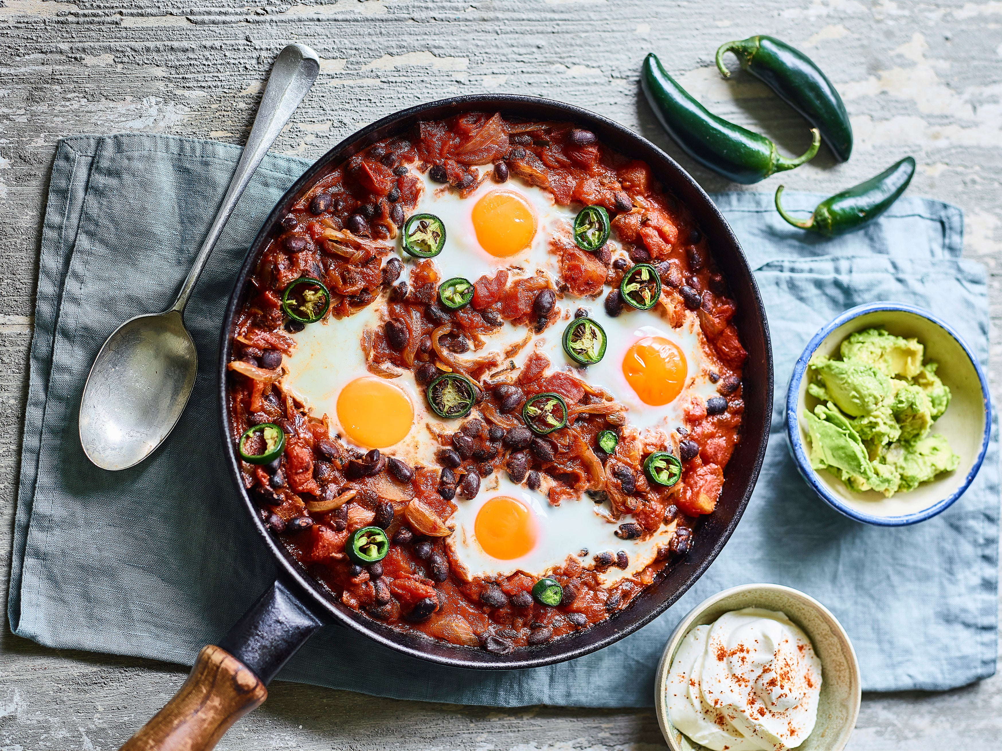 Healthy Mediterranean Breakfast